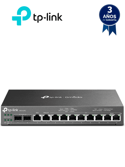 TP-LINK - ER7212PC / Router Omada VPN / 3 en 1 Gigabit VPN Router