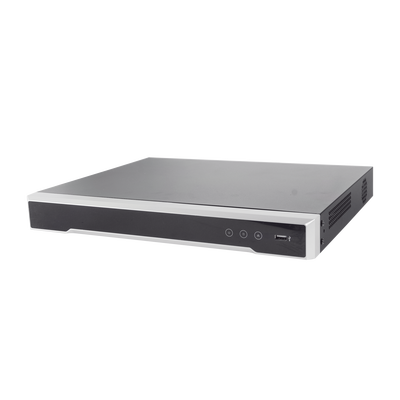 DVR 16 Canales 4K TURBOHD + 16 Canales IP / 8 Megapixel/ Audio por Coaxitron/ 2 Bahías de Disco Duro / 4 Canales de Audio / 16 Entradas de Alarma