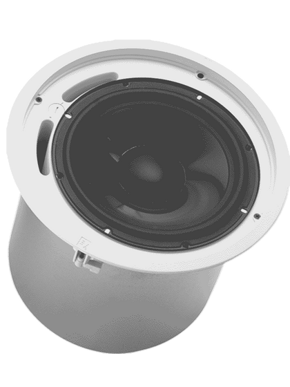 BOSCH M_EVIDC101- Subwoofers de techo 10 color blanco/70 o 100V/ 100W/ Selector de derivación Watts/11.9 pulgadas de profundidad