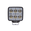 Luz de trabajo de 6 LED, 12-24 Vcc, 2800 lumenes