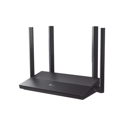 Router WiFi 6 AX 1500 Mbps / MU-MIMO 2X2 y OFDMA / 1 Puerto WAN 10/100/1000 Mbps / 3 Puertos LAN 10/100/1000 Mbps / 4 Antenas Beamforming / Seguridad WiFi WPA3