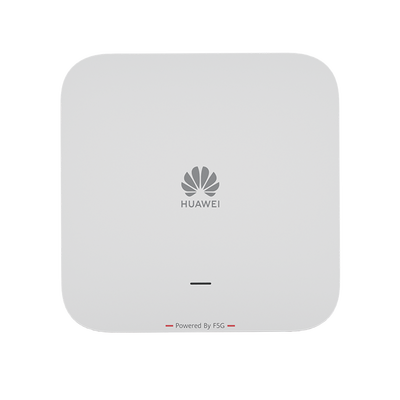 HUAWEI MiniFTTO - Punto de Acceso Óptico Wi-Fi 6 / 2.976 Gbps / 1 puerto 10/100/1000 Mbps PoE + 1 GPON (SC/UPC) PoF / Downstream 2.488 Gbps / Upstream 1.244 Gbps / MIMO 2X2 / Ganancia de Antena 5dBi / Wi-Fi Roaming / Administración Nube