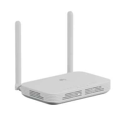 HUAWEI MiniFTTO - ONU Wi-Fi 6 doble banda / 2.976 Gbps / 4 puertos 10/100/1000 Mbps + 1 GPON (SC/UPC) + 1 puerto POST / Downstream 2.488 Gbps / Upstream 1.244 Gbps / Ganancia de Antena 5dBi / Beamforming / Roaming / MIMO 2X2 / Administración Nube