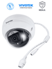 VIVOTEK FD639 - Camara IP VORTEX Essential Series Domo Exterior 2 MP, Lente 2.8 mm, Microfono, IR 30m, WDR Digital, IP66, IK10, NDAA, Almacenamiento 128GB, Analiticas IA: Intrusión, Cruce de Linea, Merodeo, Busqueda de Escena, Objeto Perdido/Abandonado