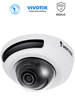 VIVOTEK FD9166-HN - Cámara IP domo interior 2 MP, lente fijo 2.8mm, IR invisibles 10m, WDR Pro, micrófono integrado, ciberseguridad Trend Micro, Smart Stream IIITM