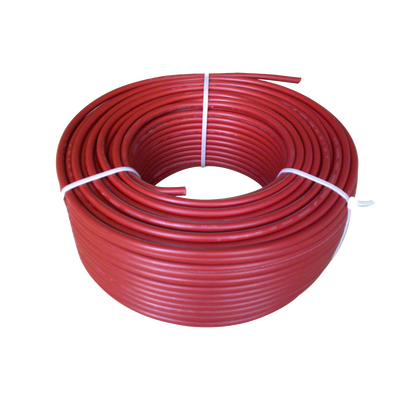 Bobina de 100 metros / Cable fotovoltaico / Rojo / Recubrimiento XLPE / 4mm² / 12 AWG / Hasta 1,800 Vcc