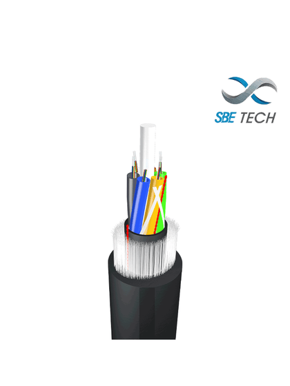 SBE TECH SBE-FOEXARGYAD12SM - Fibra óptica monomodo con armadura dieléctrica 12 hilos / OS2 / precio por metro / venta en míltiplo de 100 mts/ sobre pedido