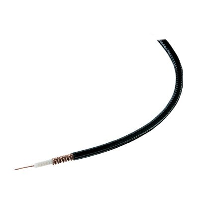 Cable coaxial HELIAX de 1/4, cobre corrugado, superflexible, blindado, 50 Ohms