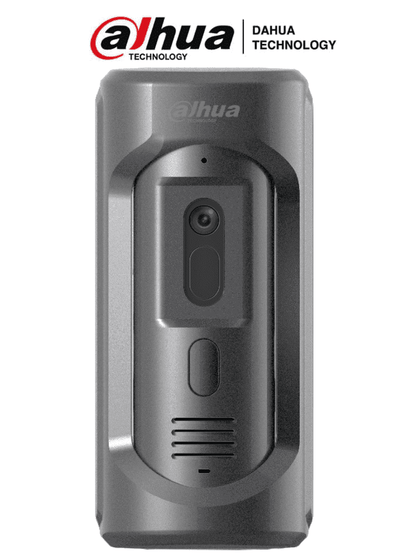 DAHUA VTO2101E-P-S1 - Frente de Calle de Videoportero IP/ Antivandalico IK10/ Funcion Independiente/ Aleación de Zinc/ IP65/ Camara de 2 Mp/ Soporta Mensajes de Video y Audio/ PoE/ Soporta Hasta 10 Monitores/ Apertura de Puerta P2P/ DMS