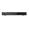 Router Gigabit VPN / Balanceador de cargas / 60,000 sesiones NAT / 9 puertos 10/100/1000 Mbps + 2 puertos SFP (WAN/LAN) / 1 puerto entrada PoE(af/at) / 2 puertos salida PoE (af/at) / Compatible con GWN Cloud.