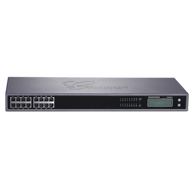 Gateway VoIP GrandStream ATA de 16 puertos FXS + 1 puerto TELCO de 50 pins, p/montaje en rack