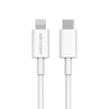 Cable USB-C a Lightning / MFi Certificado / 1 Metro / Ideal para iPhone, iPad y iPod / Carga Rápida 3 Amp / Carga y Sincronización de Datos / 480 Mbps / 60 Watts