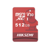 Memoria MicroSD / Clase 10 de 512 GB / Especializada Para Videovigilancia (Uso 24/7) / Compatibles con cámaras HIKVISION y Otras Marcas / 95 MB/s Lectura / 60 MB/s Escritura