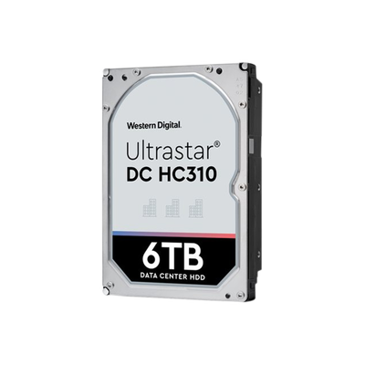 Disco Duro Enterprise 6 TB / Wester Digital (WD) / Serie Ultrastar / Recomendado para Data Center y NVRs de Alta Capacidad / Alto Performace