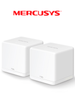 MERCUSYS Halo H30G2-pack - KIT de Sistema Inalámbrico H30G Mesh con doble banda 2.4GHz y 5GHz AC 1300Mbps, dos puertos 10/100/1000 Mbps, control vía aplicación y roaming continuo.M&TDIC