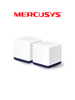 MERCUSYS Halo H50G 2-PACK - Sistema Wi-Fi Mesh AC1900 para todo el hogar con red unificada, roaming continuo, cobertura completa, doble banda Wi-Fi de 1.9 Gbps, control sencillo mediante aplicación y puertos Gigabit completos.M&TDIC