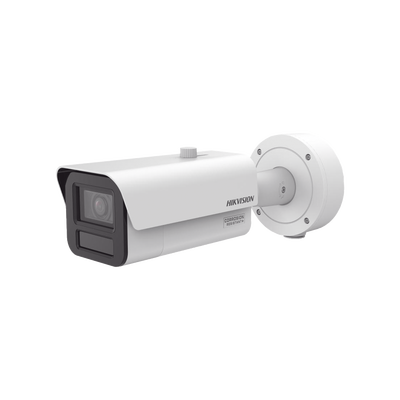 (Reconocimiento de Marca, Modelo, Color, Placa) Bala IP 4 Megapixel / Lente Mot. 8 a 32 mm / ANPR / Reconocimiento y Captura de Placas Vehiculares / WDR 150 dB / IP67 / IK10 / 100 mts IR EXIR / Micro SD