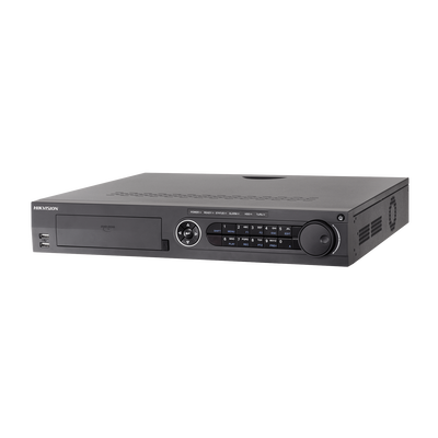 DVR 4K/8MP 16 Canales TurboHD + 18 Canales IP / 4 Bahías de Disco Duro / Audio por Coaxitron / AcuSense / 16 Entradas de Alarma / 2 Salida de Video Independiente