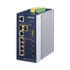 Switch Industrial Administrable 4 Puertos Gigabit c/Ultra PoE 802.3af/at, 2 Puertos SFP