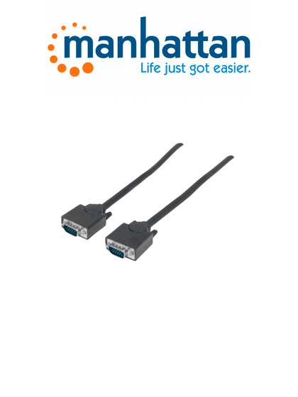 MANHATTAN 311748 - CABLE MONITOR SVGA 8MM HD15M-M 3.0M