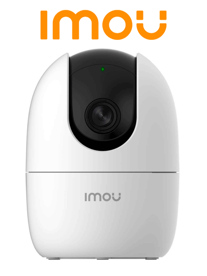 IMOU Ranger 2 3MP IPC-K2EN-3H1W - Cámara IP Domo Motorizado WiFi de 3MP con IA, autotracking, audio bidireccional, sirena y micrófono integrados, IR 10m, ranura MicroSD, detección de humanos y modo privacidad. TopIMOU