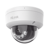 HiLook Series / Domo IP de 2 Megapixel (1080p) / Lente 2.8 mm / 30 mts IR / Micrófono Integrado / Exterior IP67 / PoE / dWDR / H.265+ / ONVIF