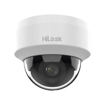 HiLook Series / Domo IP 2 Megapixel (1080p) / Lente 2.8 mm (Gran Angular) / 20 mts IR / Interior / PoE / dWDR / H.265+ / ONVIF