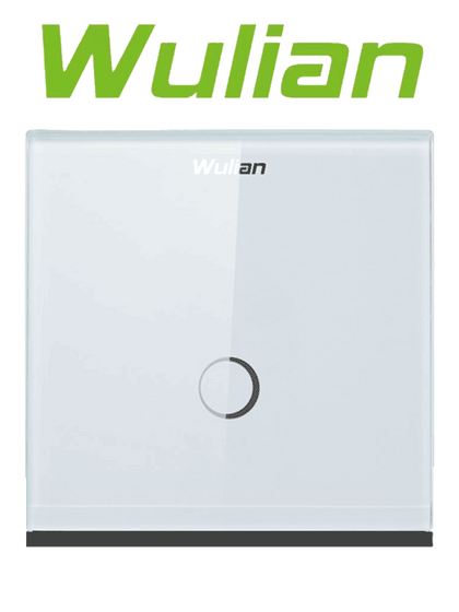 WULIAN SWITCHT1L - Apagador Inteligente / Touch, Conexión L / 1 Botón / 10 Amp / Zigbee / Carga mínima 15 watts