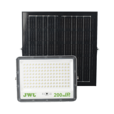 Reflector con Panel Solar 200 W / Batería 3.2 V CD / T.C.C. 6 500 K / IP66.