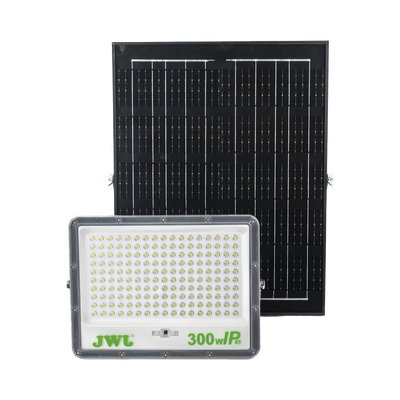 Reflector con Panel Solar 300 W / Batería 3.2 V CD / T.C.C. 6 500 K / IP66.