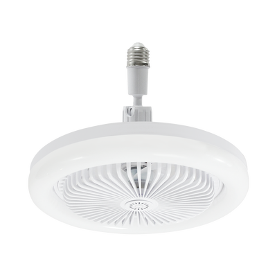 Ventilador de Techo con Luminario LED de 110 V CA 50/60 Hz / 40 W / 3 Tonos de Luz (6500 - 4 000 - 2 700 K) / Diámetro 250 mm / 3 Velocidades / Dimeable.