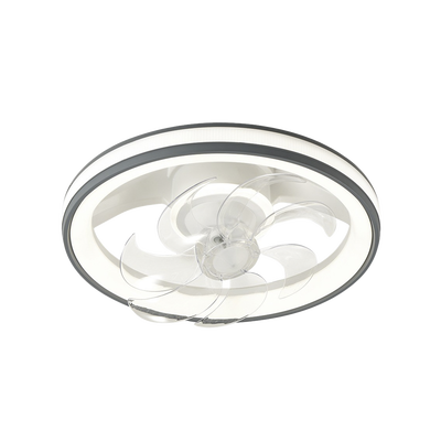 Ventilador de Techo con Luminario LED de 110 V CA 50/60 Hz / 88 W /4500 Lm / 6500 - 4 000 - 2 700 K /3 Tonos de Luz / 500 mm / 6 Velocidades / Dimeable.