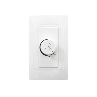 Dimmer Rotativo para Ventilador / 300 W 127 V CA / Color Blanco.