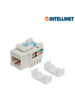 INTELLINET 210355 - JACK CAT 5e / DE IMPACTO / KEYSTONE / BLANCO