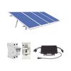 Kit Solar para Interconexión de 1.8KW de Potencia Pico 220Vca con Microinversor y 4 Módulos de 450 W (Incluye Montaje y Protecciones).