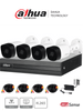 DAHUA KITXVR1B04H-I+4B2A51 -Kit de 4 Canales de 5 MP/ DVR Cooper-I WizSense/ Con IA/ H.265+/ 4 Camaras B2A51 Metalicas/ 4 Ch + 1 IP o Hasta 5 Ch IP/ 4 Ch SMD Plus/ Busqueda de Humanos y Vehiculos/Accesorios IncluidosDAHQ1M MCI2Q125 NuevoPrecio DMD