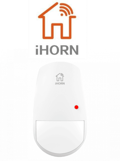 IHORN LH990F - Sensor de movimiento inalambrico / 433 Mhz / Compatible con panel ND1 y N8003