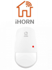 IHORN LH990F - Sensor de movimiento inalambrico / 433 Mhz / Compatible con panel ND1 y N8003