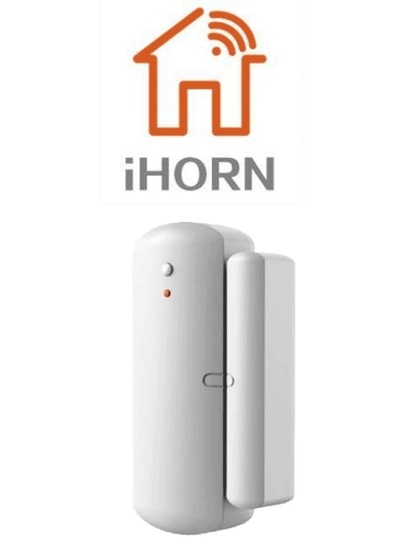 IHORN HO09AF - Sensor de puerta inalambrico / 433 Mhz / Compatible con panel ND1 y N8003