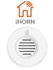 IHORN HC109F - Sirena inalambrica 433 Mhz / Interiores / Compatible con panel ND1 y N8003