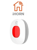 IHORN HO02AF - Boton de panico / Compatible con panel de alarma ND1 y N8003