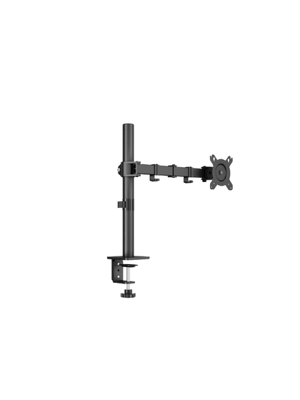 TCE LMG12NB - Soporte de Escritorio para 1 Monitor de 13 a 27 , Carga Máxima 9Kg , VESA 75x75mm / 100x100mm / Ajuste Inclinación y Rotación OEM03