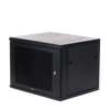 Gabinete Linkedpro de Montaje en Pared, de 19in, Puerta Perforada, 6 UR, 340 mm de Profundidad, Color Negro