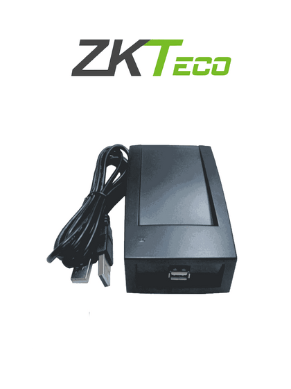 ZKTECO CR60W - Enrolador de Tarjetas Mifare Cardissuer / Conectividad USB para Registrar Huéspedes en Soluciones Hoteleras