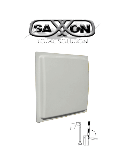 SAXXON SAXR2657 - Lectora de Tarjetas UHF para Control de Acceso Vehicular / 902 A 928 Mhz / Lectura de Largo Alcance de 1 a 10 metros / Encriptable / Compatible con Enrolador FC06 SX1