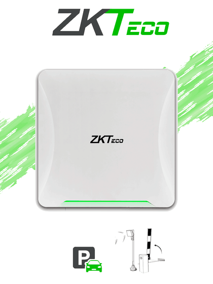 ZKTECO UHF10FPRO - Lector de TAGS Tarjetas UHF / Hasta 20 Mts / LED de estatus / Compatible con ZKT0980005 y ZTA151004 / Requiere Fuente TVN0830052