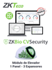 ZKTECO ZKBIOCVELEONLINES1 - Modulo Vitalicio para Control de Elevadores con BioCVSecurity / Para Control de 1 Panel EC10 / Hasta 58 pisos con EX16