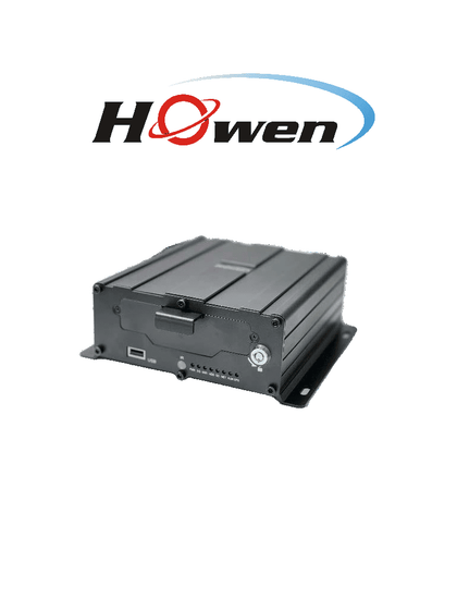 HOWEN_Hero-ME31-08 - MDVR 8 canales 1080p / 720p HDD/SSD / SD / GPS / 4G-AUX / Wi-Fi. / IA / FR / DMS / ADAS. conteo de personas / BSD