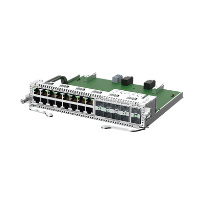 e-Lighten Tarjeta Modular para OLT modelo RG-NBF6002M, 16 puertos Ethernet de 1G, 8 puertos SFP de 1G y 2 puertos SFP+ de 10G