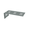 Ménsula económica, para montaje en pared, para anchos de charola de 150mm, con acabado Electro Zinc